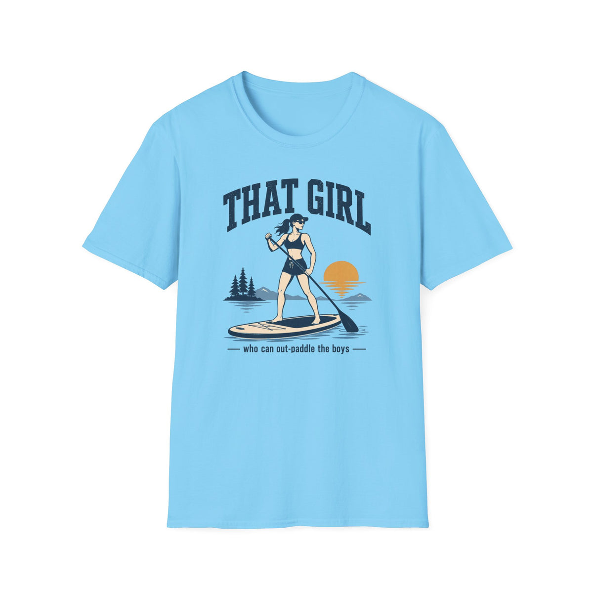 THAT GIRL Who Can Out-paddle the Boys