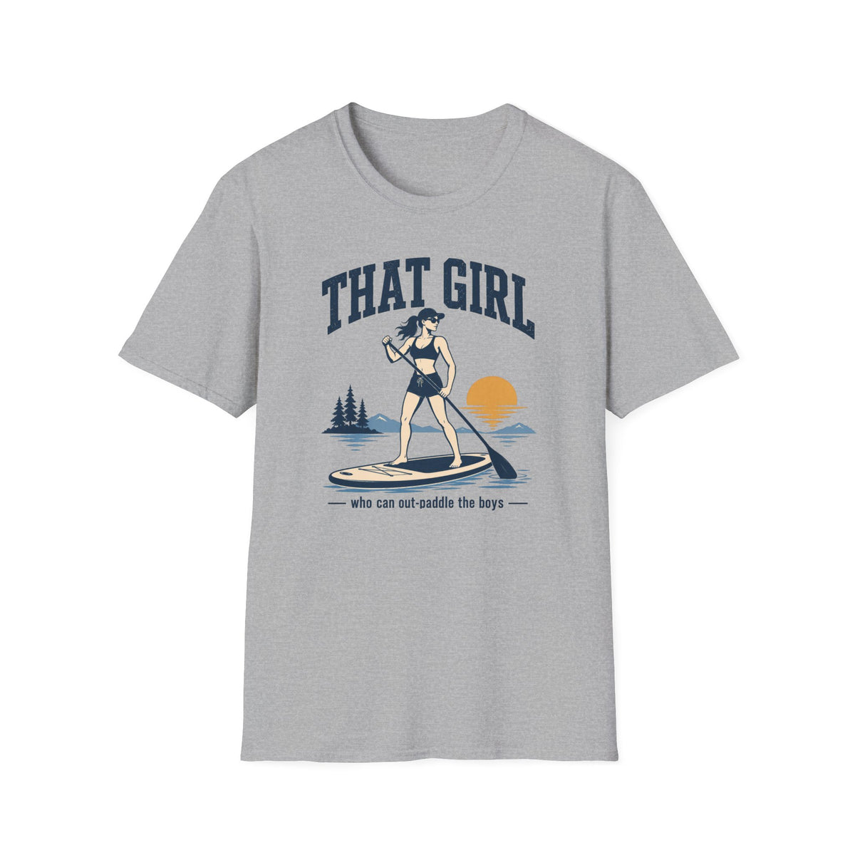 THAT GIRL Who Can Out-paddle the Boys
