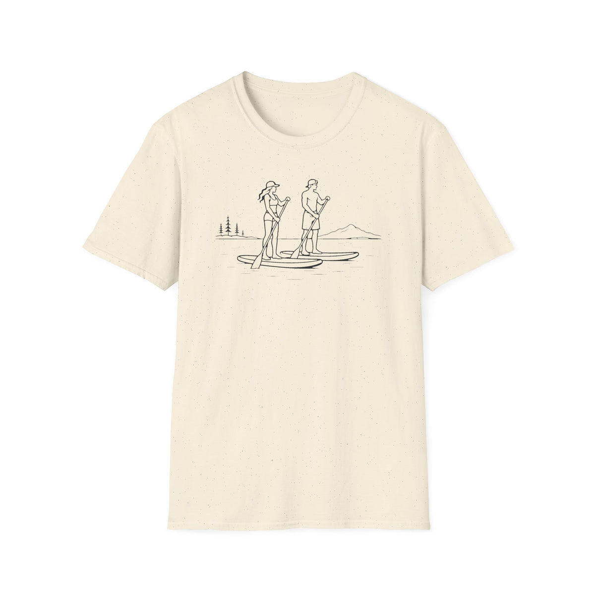Couple Paddling