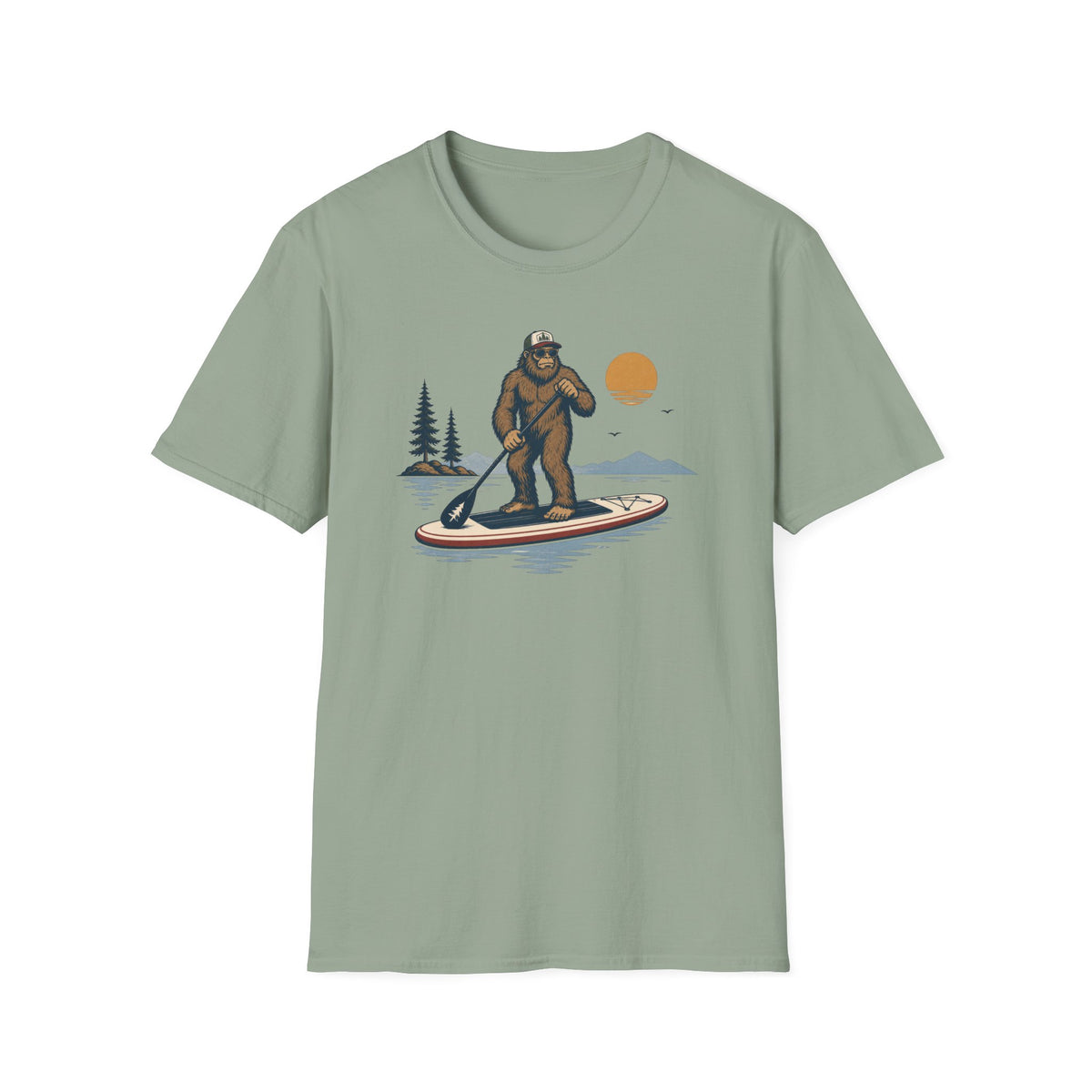 Bigfoot Paddling