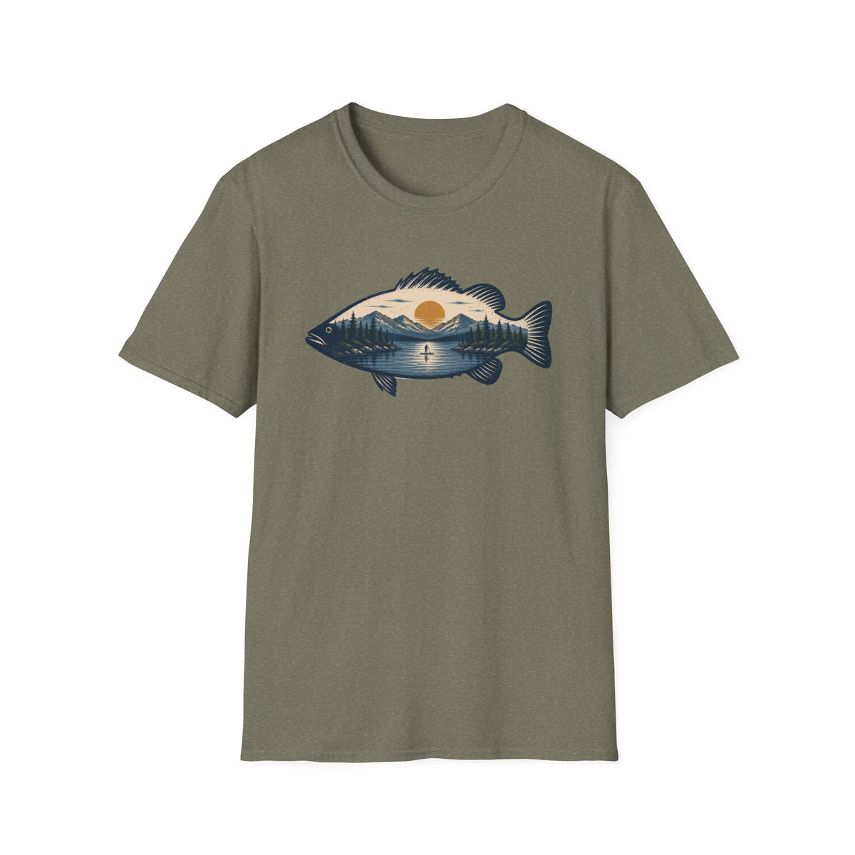 Fish & Paddleboarding Scene