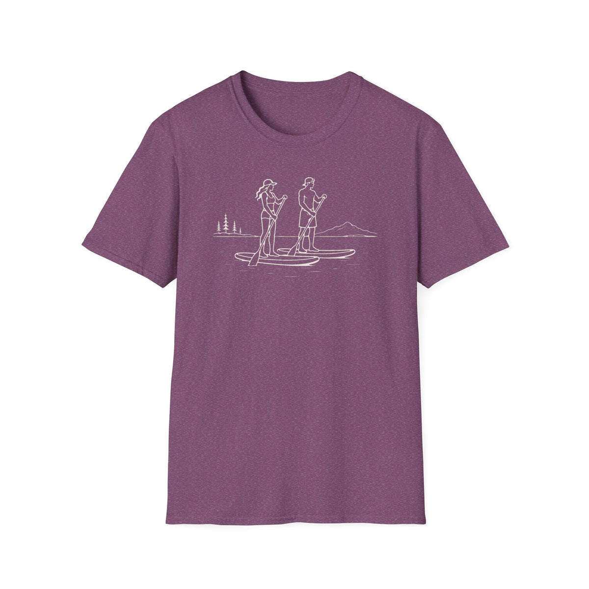 Couple Paddling