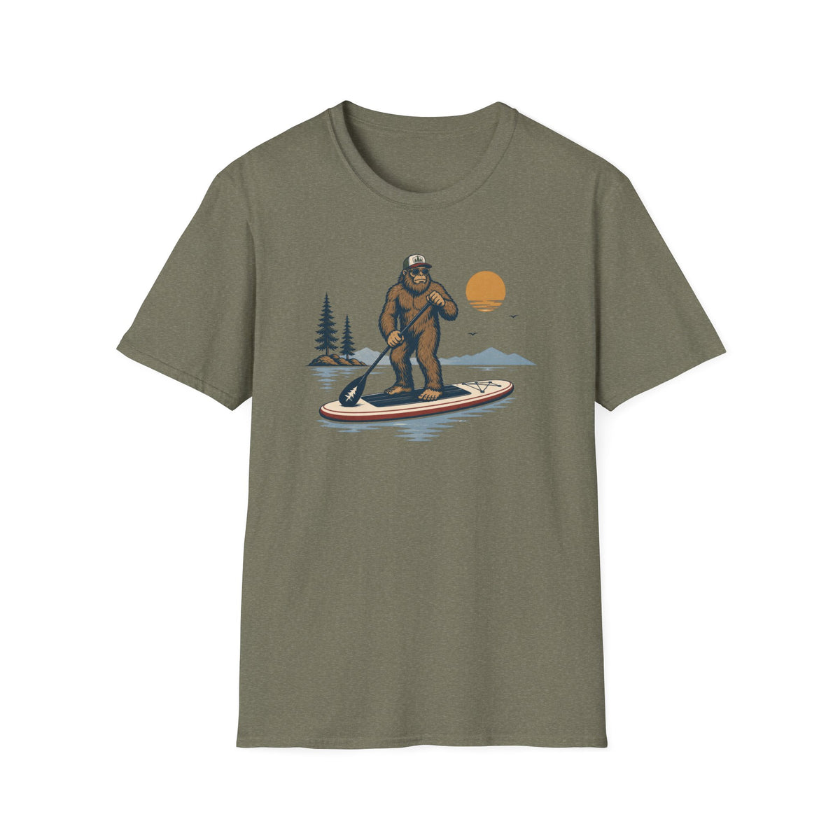 Bigfoot Paddling