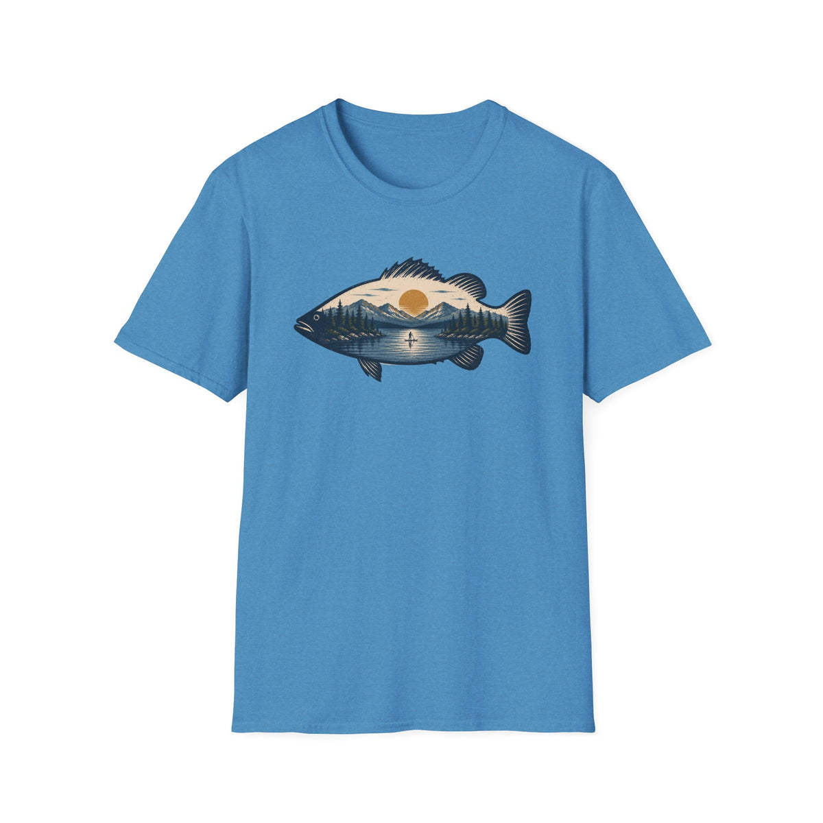 Fish & Paddleboarding Scene