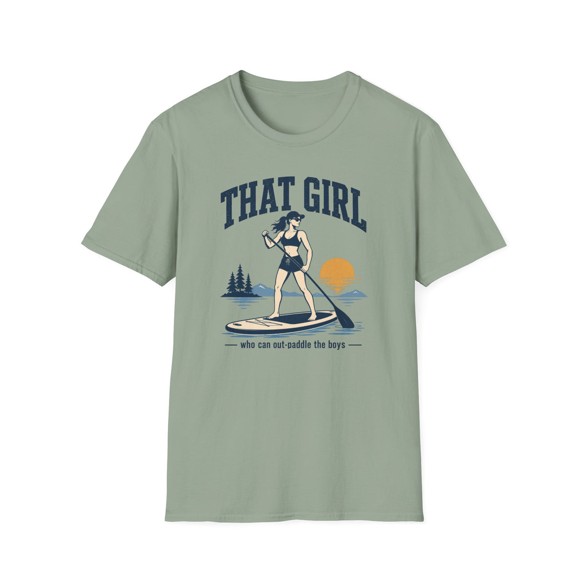 THAT GIRL Who Can Out-paddle the Boys