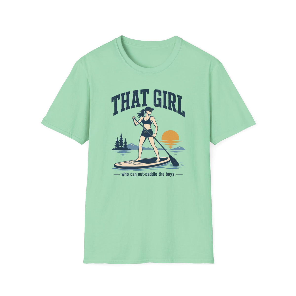 THAT GIRL Who Can Out-paddle the Boys