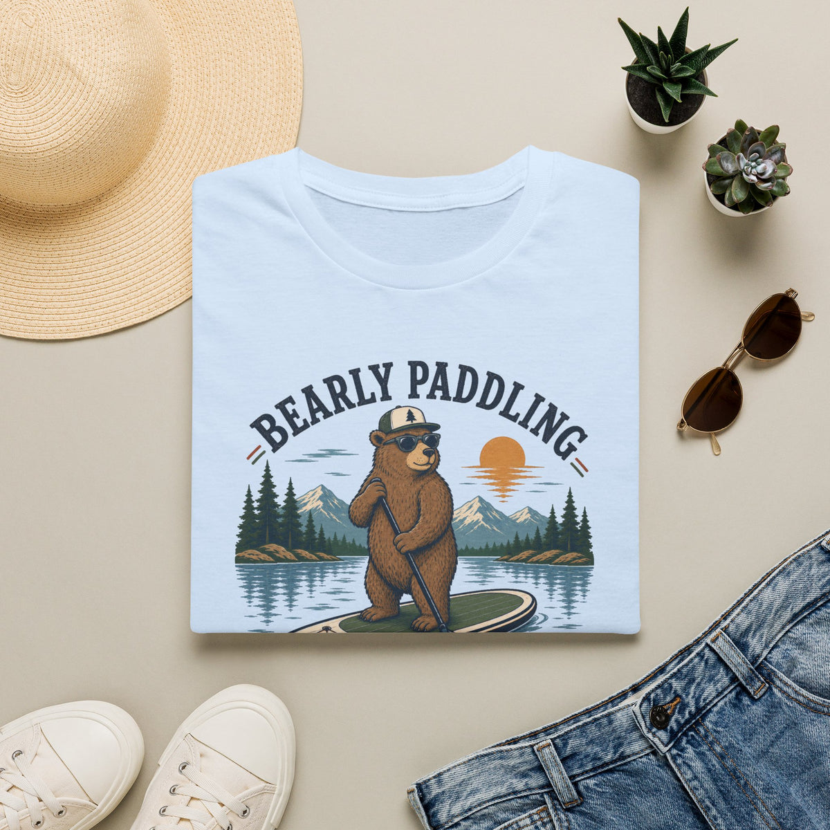 Bearly Paddling