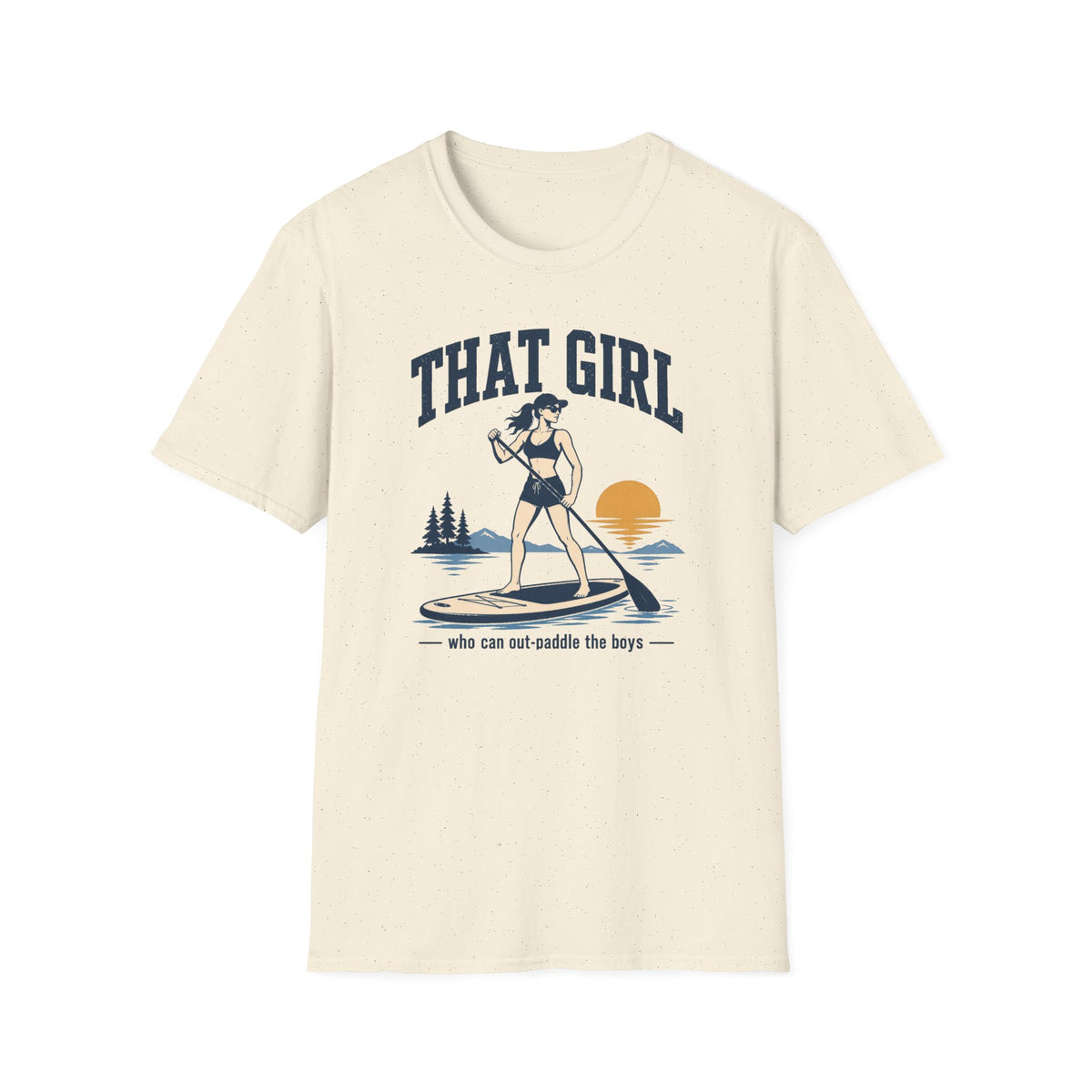 THAT GIRL Who Can Out-paddle the Boys
