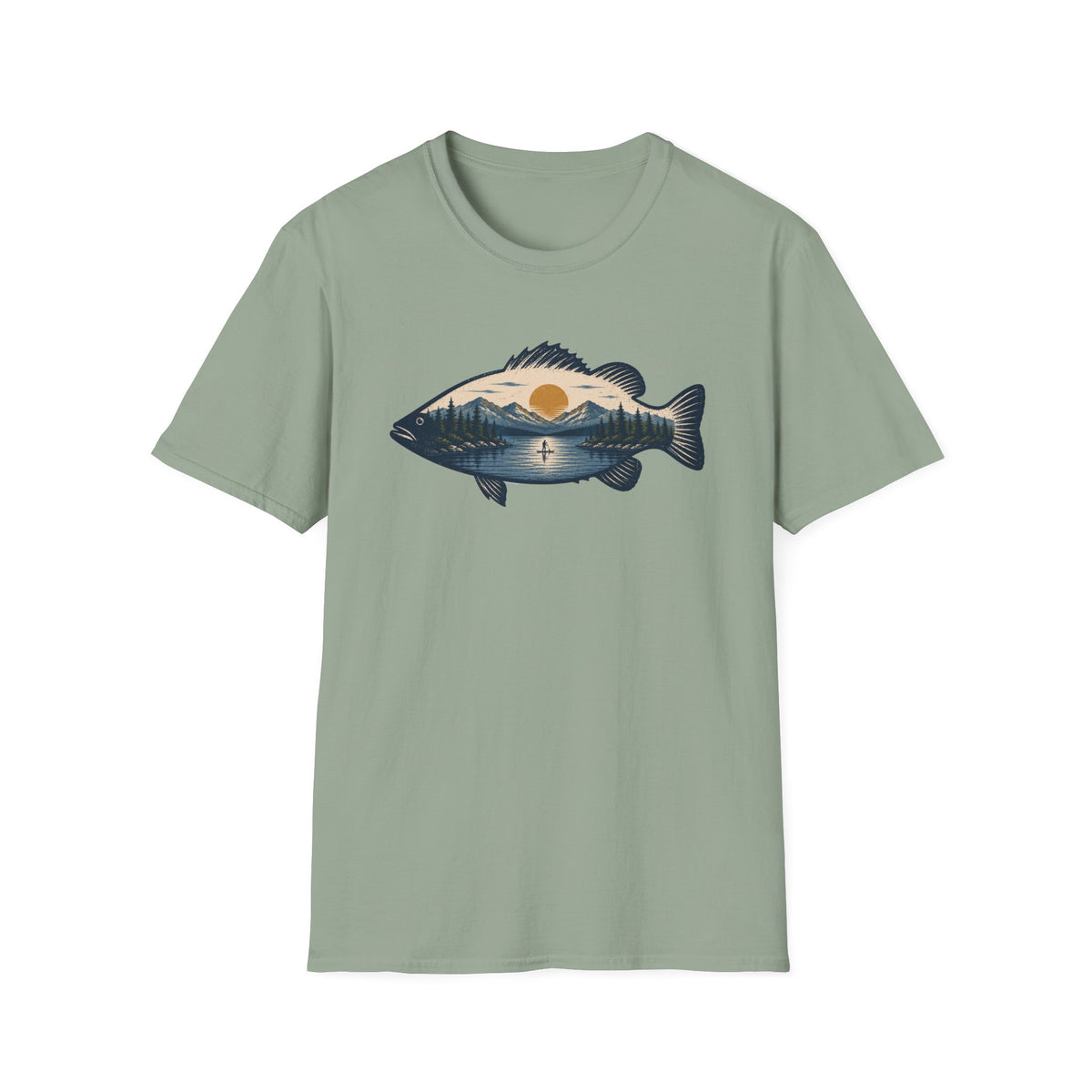 Fish & Paddleboarding Scene
