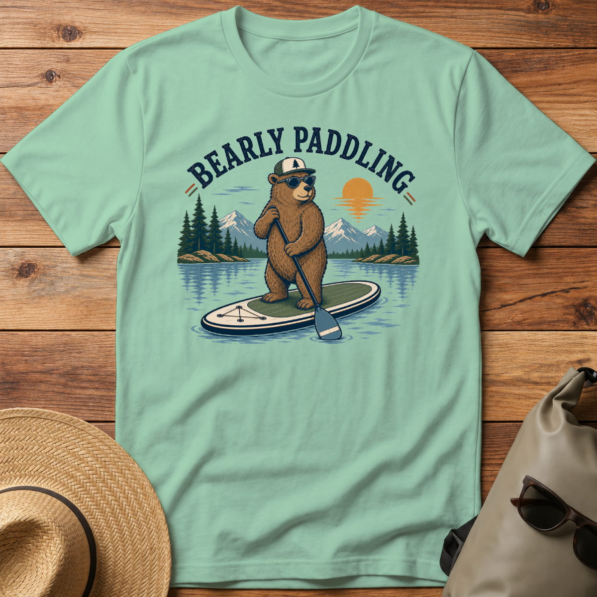 Bearly Paddling