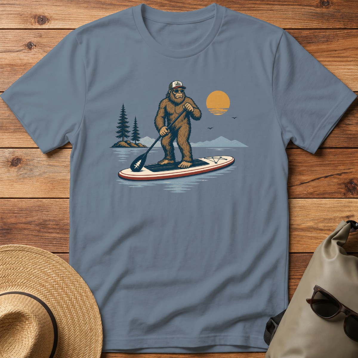 Bigfoot Paddling