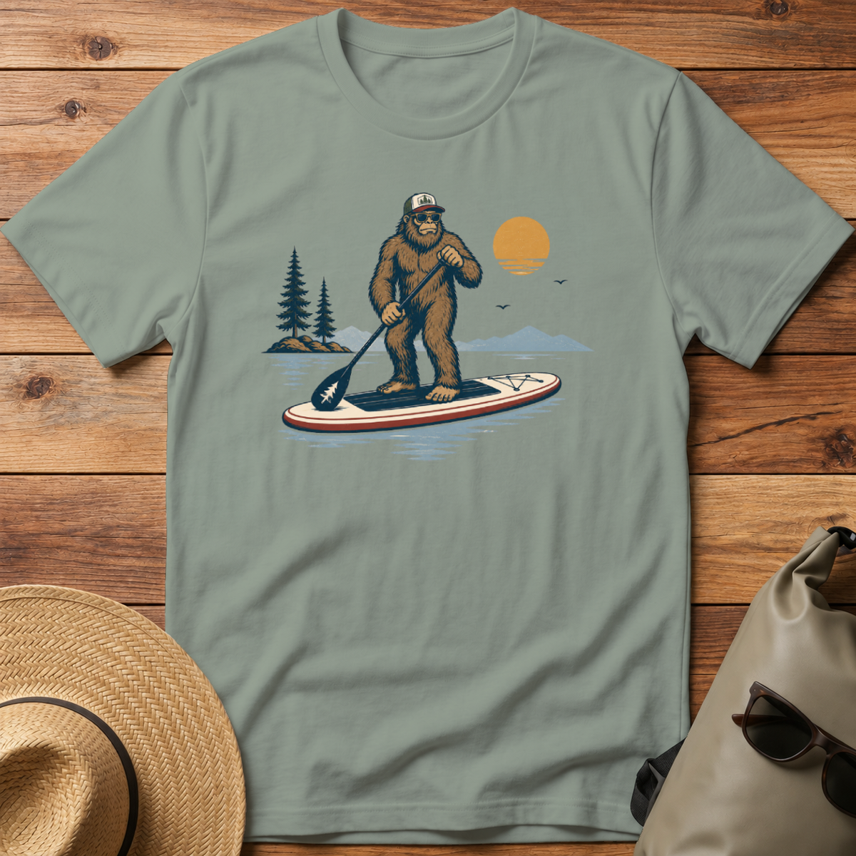 Bigfoot Paddling