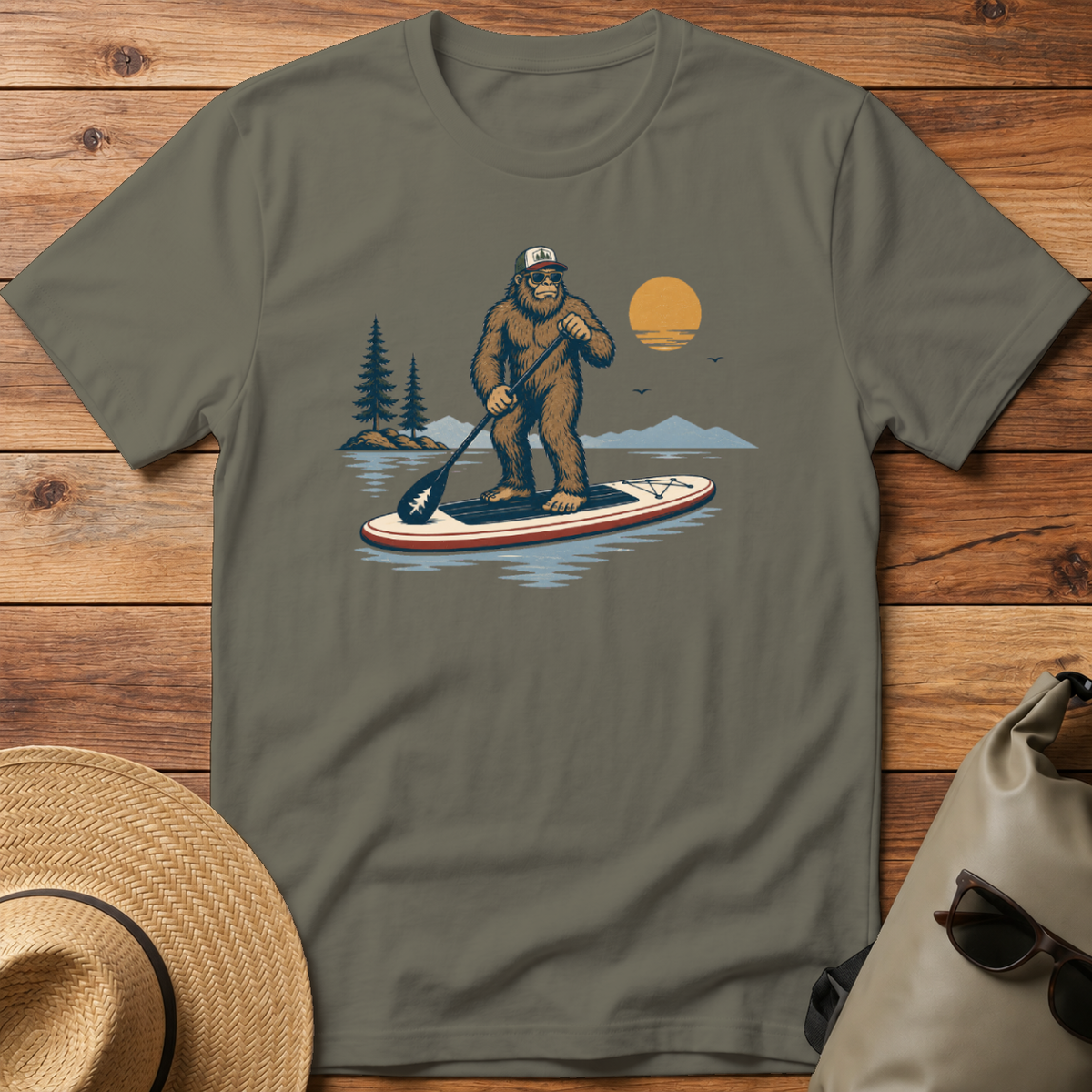 Bigfoot Paddling