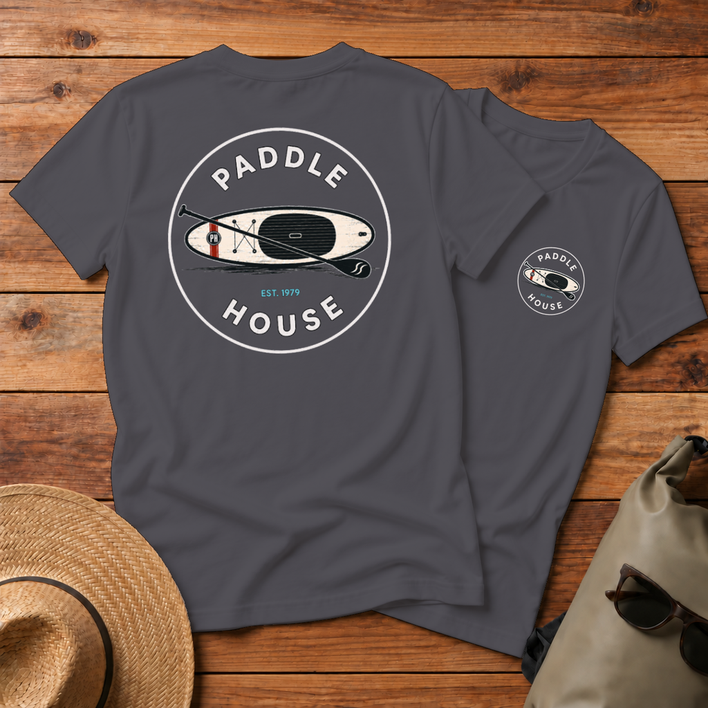 Paddle House Badge Logo - Front + Back