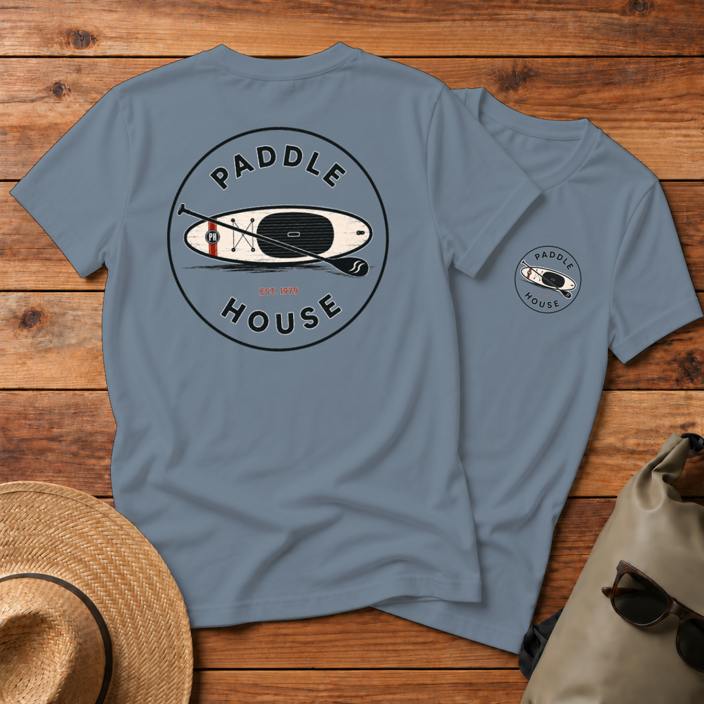 Paddle House Badge Logo - Front + Back
