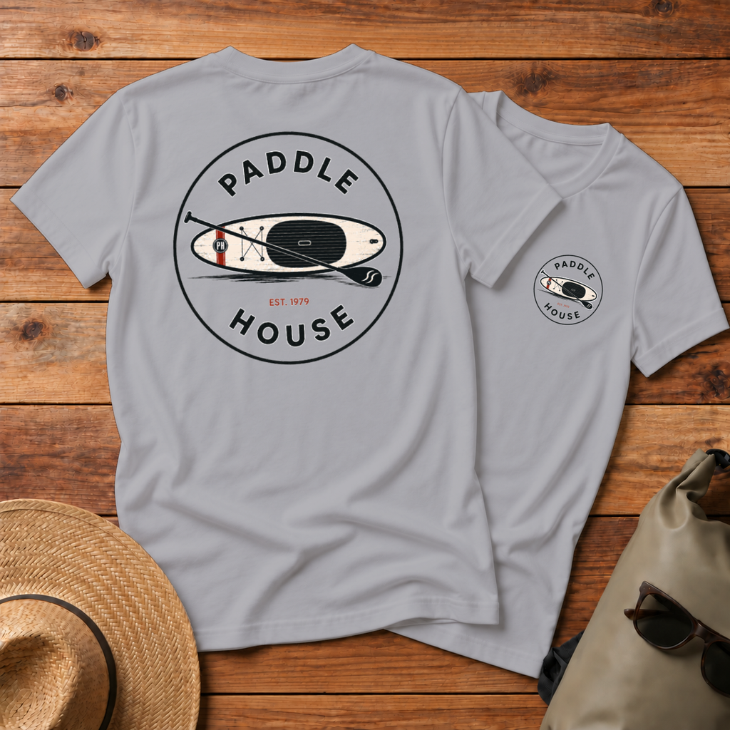 Paddle House Badge Logo - Front + Back
