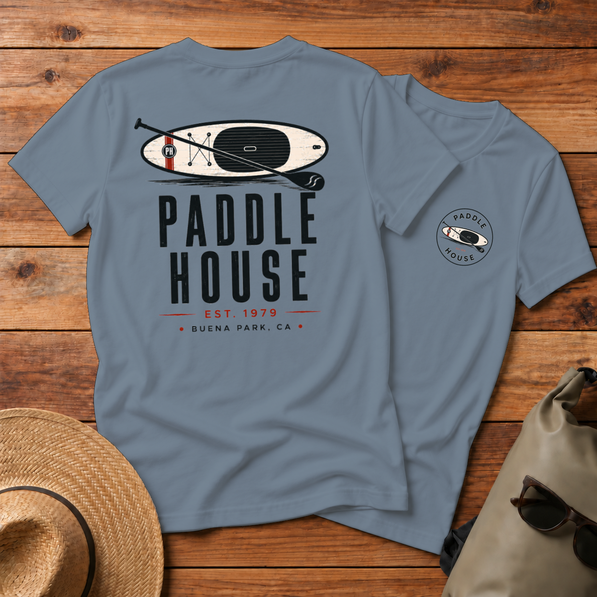Paddle House Classic Logo - Front + Back