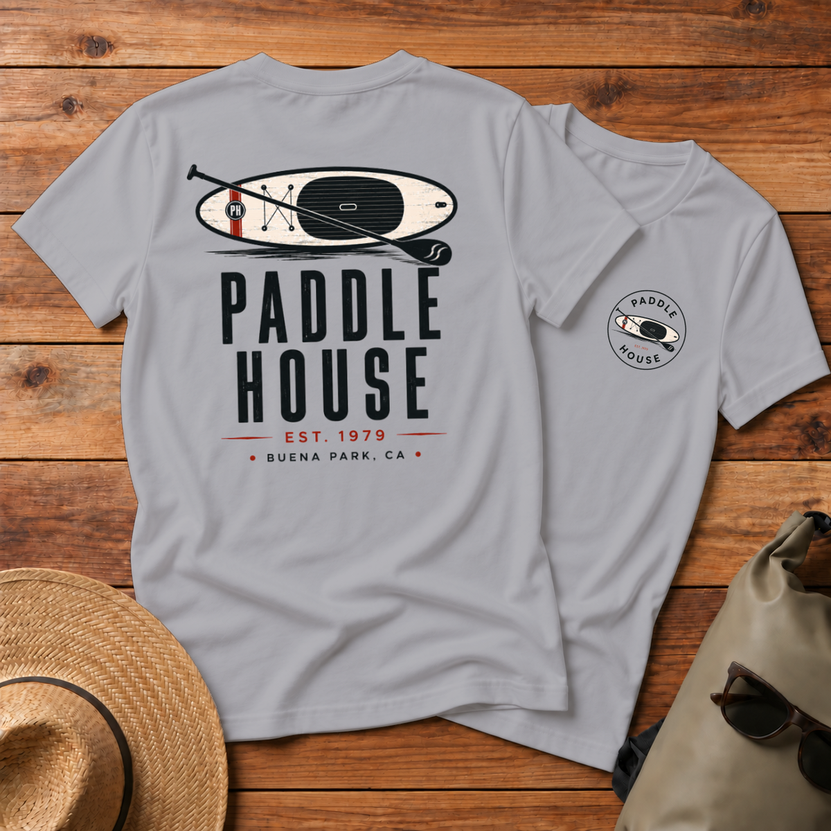 Paddle House Classic Logo - Front + Back