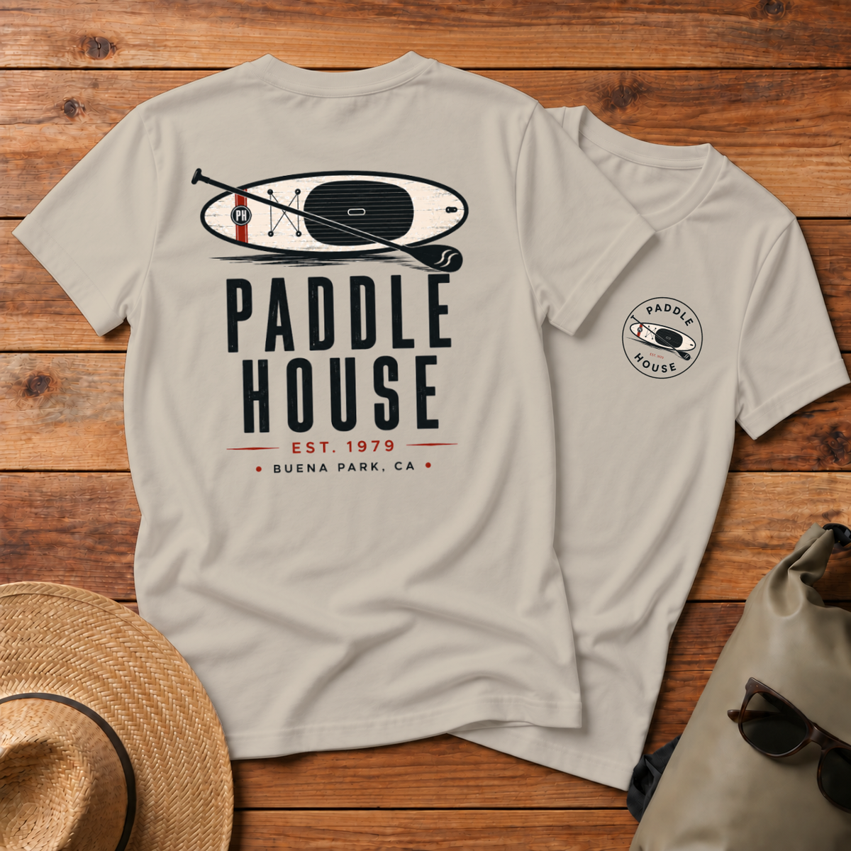 Paddle House Classic Logo - Front + Back