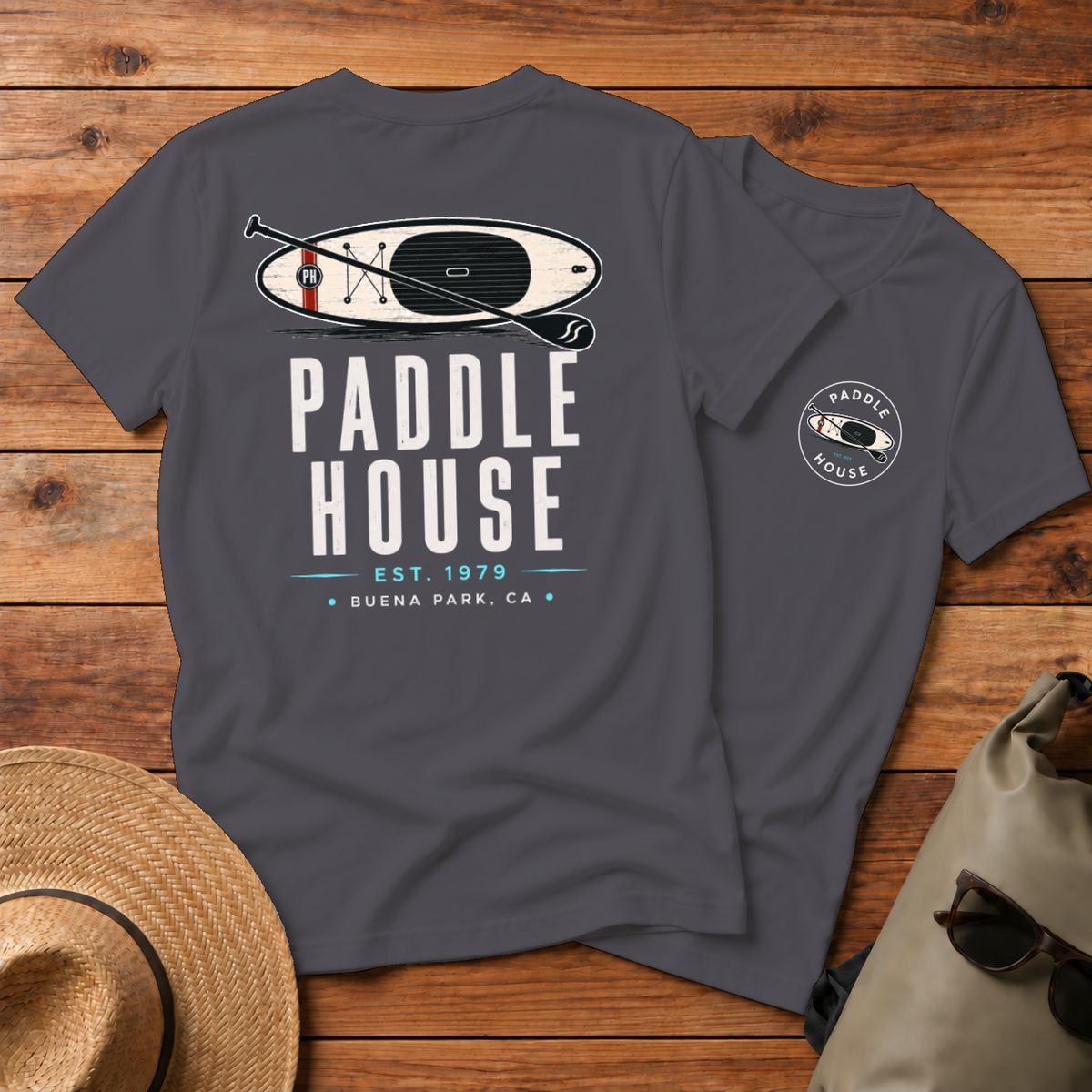 Paddle House Classic Logo - Front + Back