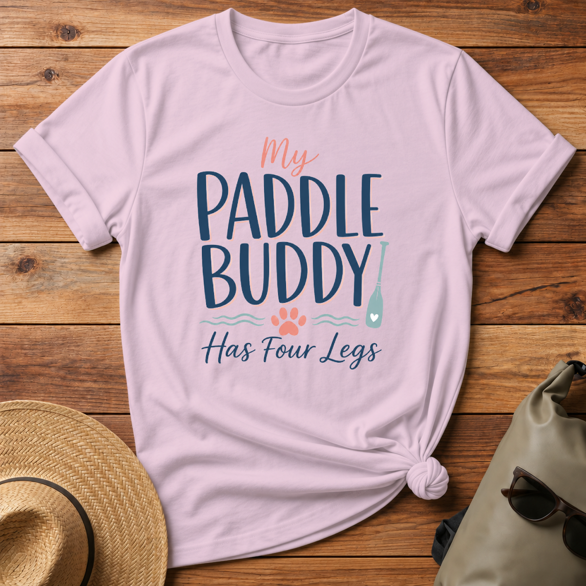 My Paddle Buddy Has Four Legs