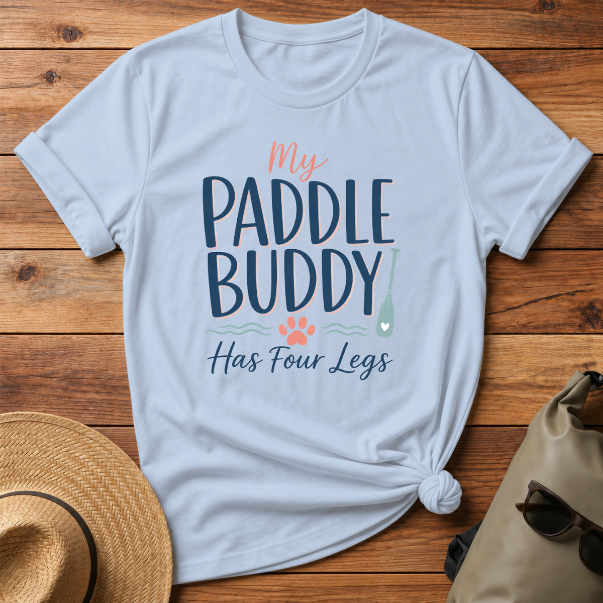 My Paddle Buddy Has Four Legs