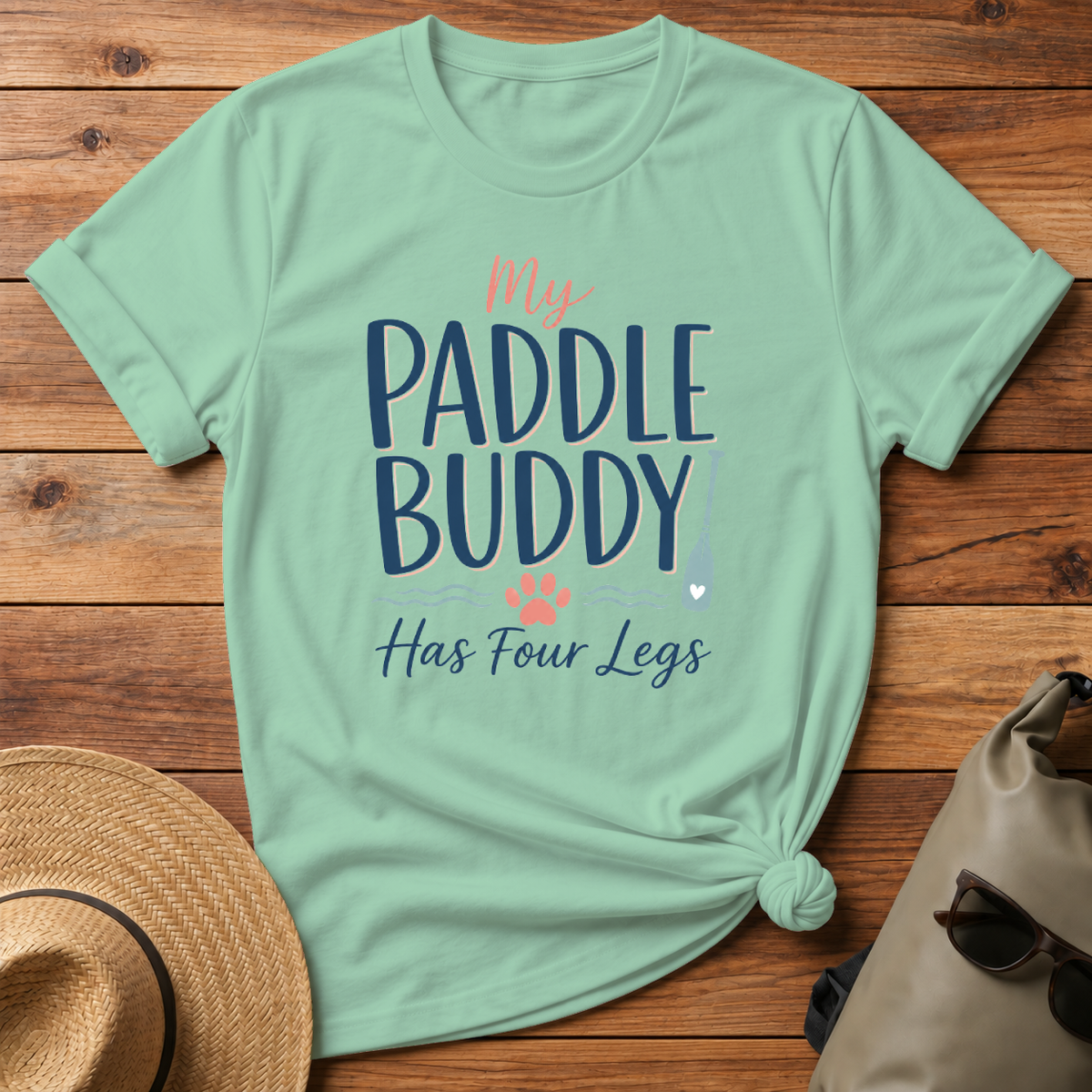 My Paddle Buddy Has Four Legs
