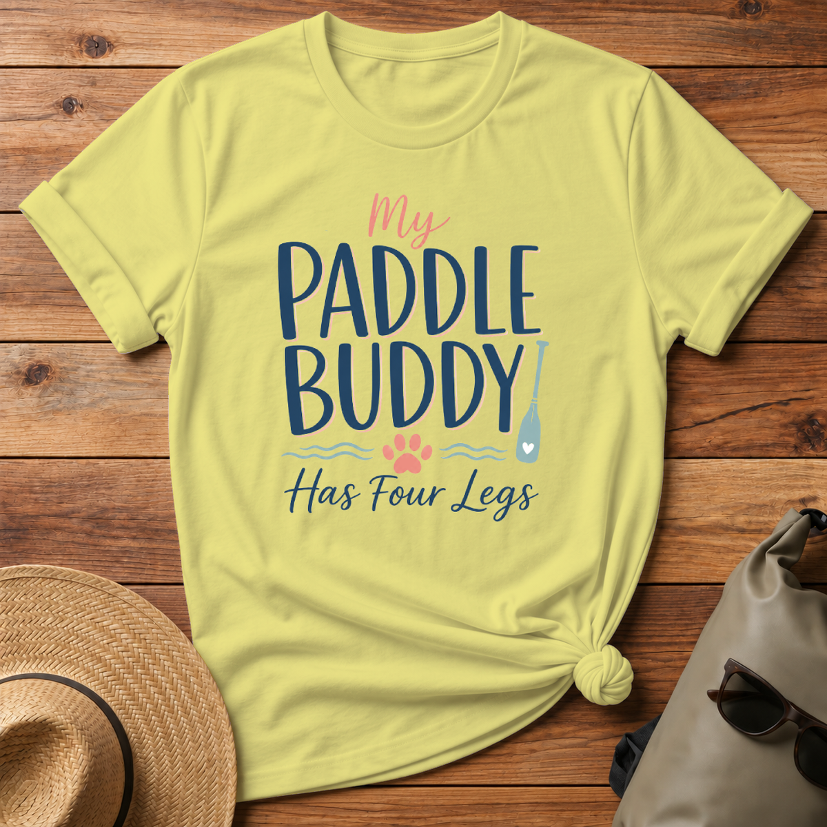My Paddle Buddy Has Four Legs