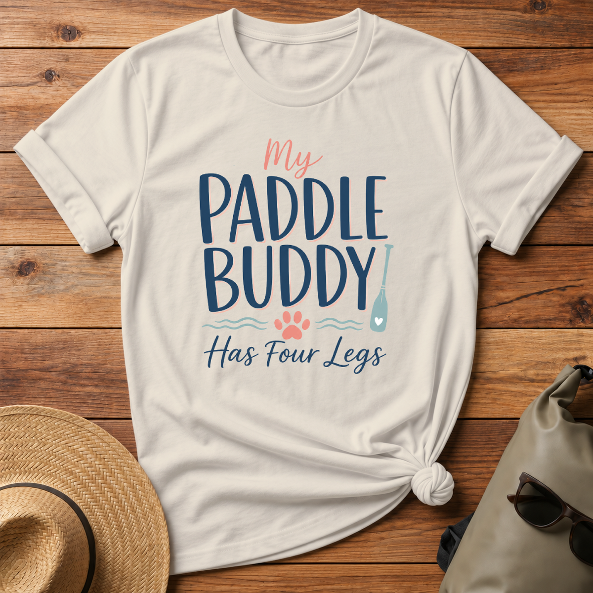 My Paddle Buddy Has Four Legs