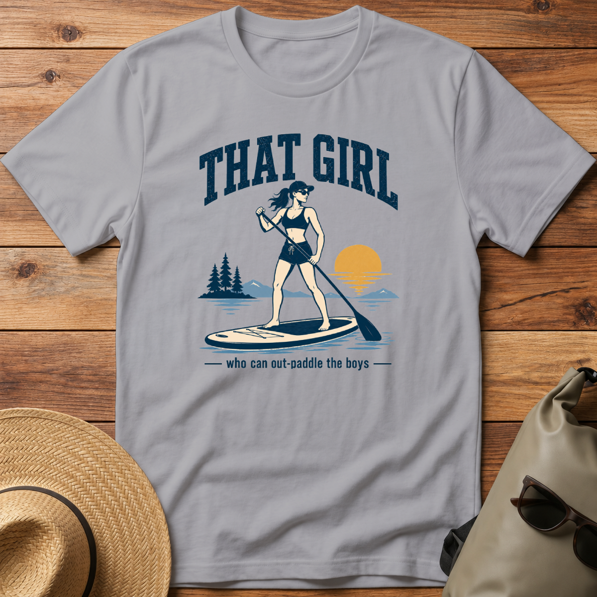 THAT GIRL Who Can Out-paddle the Boys