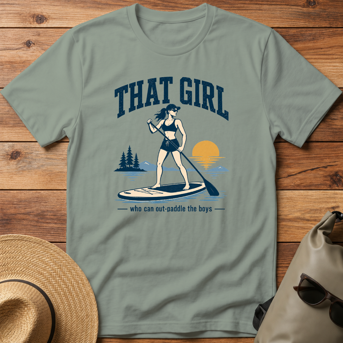THAT GIRL Who Can Out-paddle the Boys
