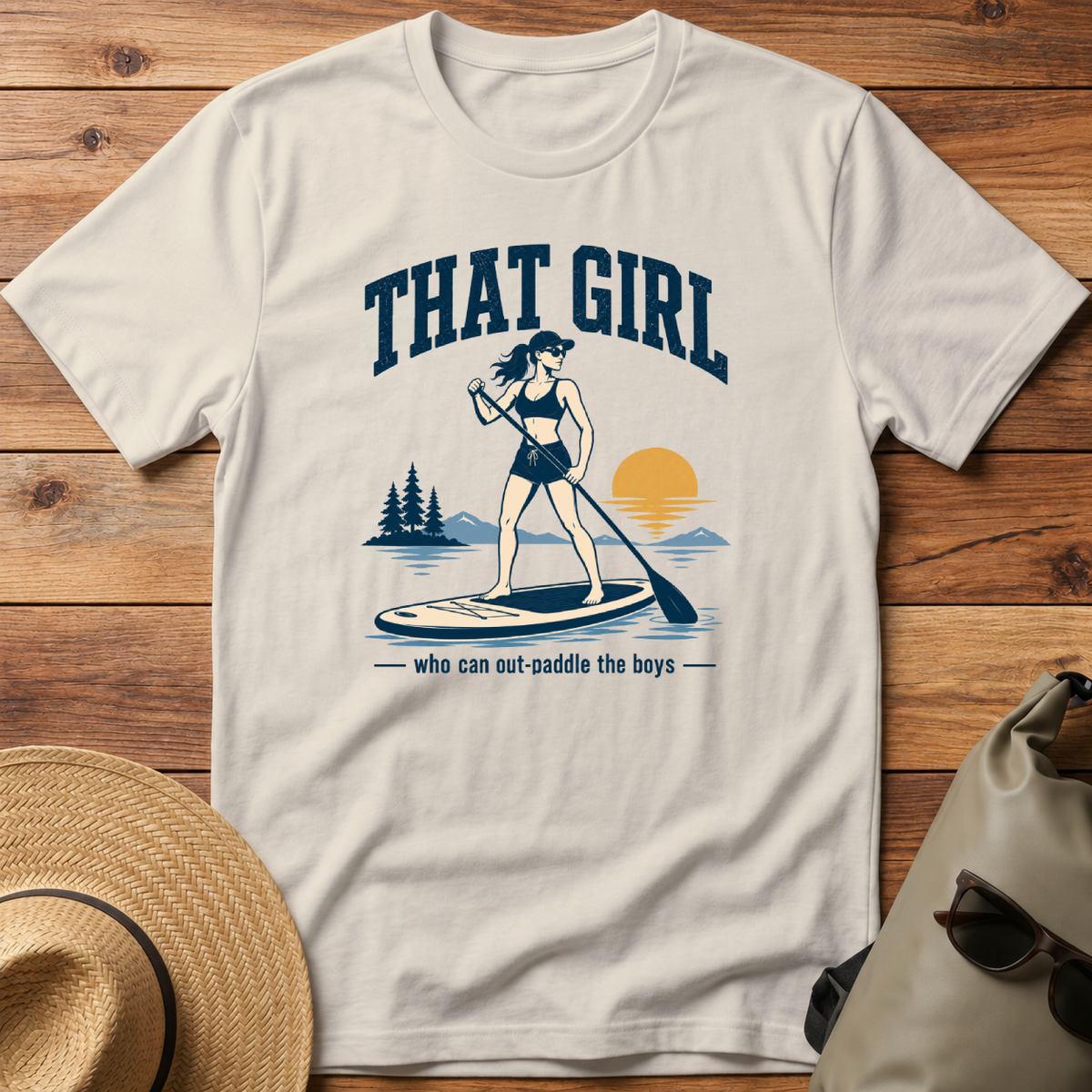 THAT GIRL Who Can Out-paddle the Boys