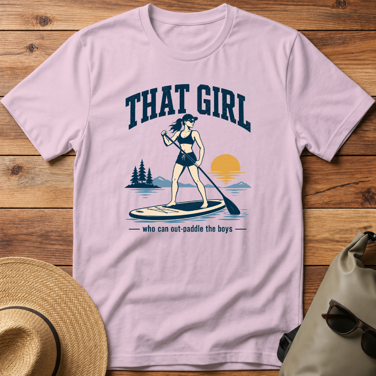THAT GIRL Who Can Out-paddle the Boys