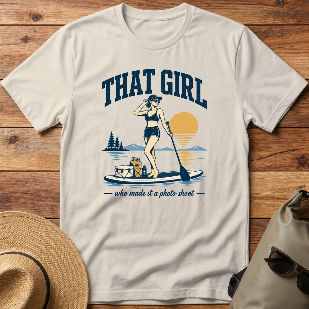 That Girl Who Made It a Photo Shoot